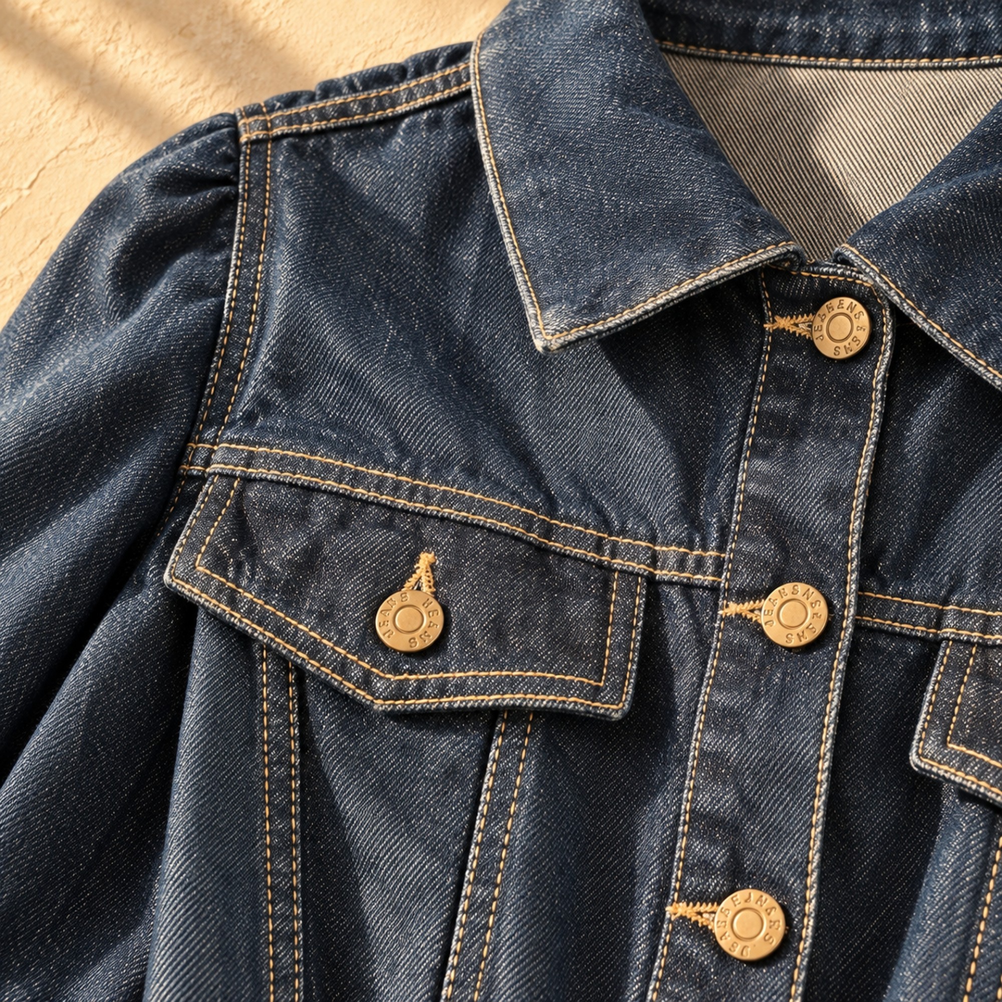 DENIM MINI DRESS